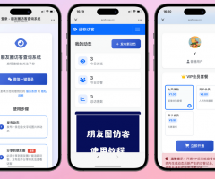 最新微信朋友圈访客记录系统修复版源码