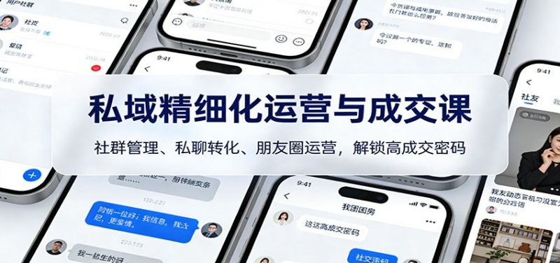 私域精细化运营与成交课：社群管理、私聊转化、朋友圈运营，解锁高成交密码-1.jpg
