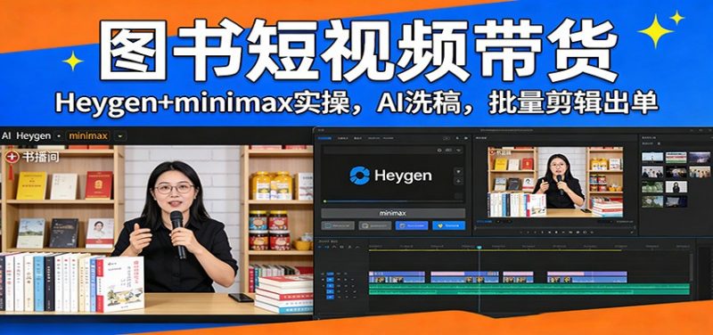 图书短视频带货：Heygen+minimax实操，AI洗稿 ，批量剪辑出单-1.jpg