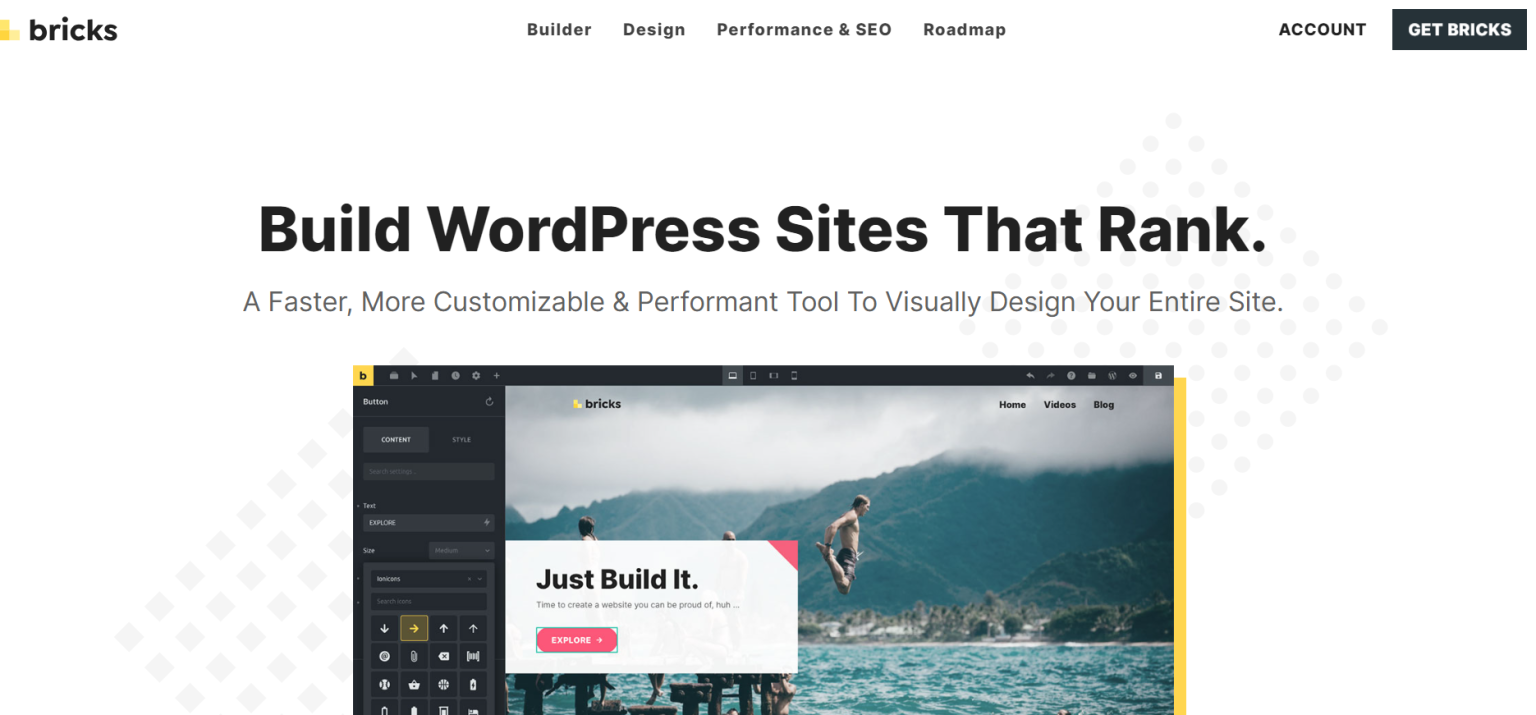 WordPress主题–Bricks Builder v2.3 破解版，自带可视化编辑器的主题-1.png
