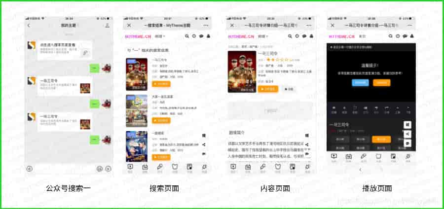 苹果cms对接微信公众号自动回复的样式设置